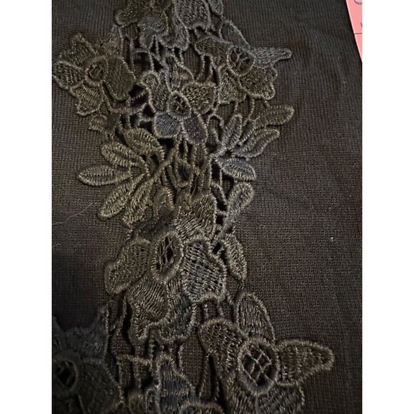 Lane Bryant Embroidered Stretch Knit Sweater Tunic Plus 18/20 Whimsigoth NWT - Picture 11 of 15